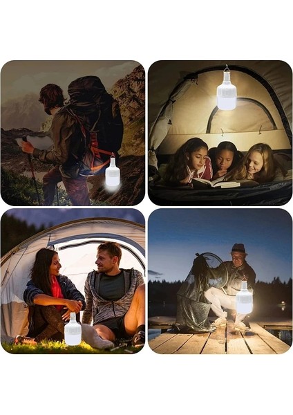 120W USB Şarj Edilebilir LED Acil Durum Işıkları Ev Açık Taşınabilir Fenerler Acil Durum Lambası Ampul Pil Fener Barbekü Kamp Işığı (Yurt Dışından) fırsatları