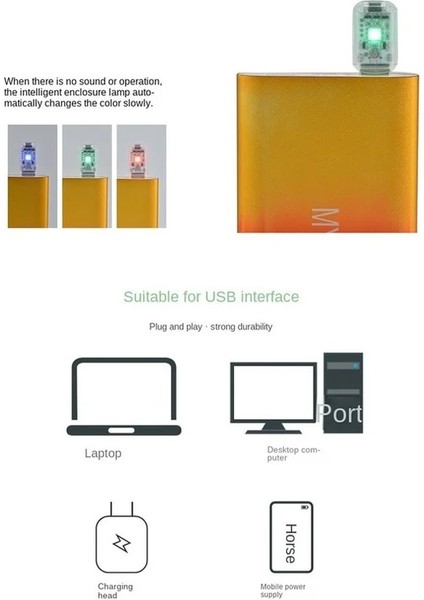 1 Adet Tarzı Mini 7-In-1 Araba USB Atmosfer Işığı Dokunmatik Müzik Kontrol Cihazı Mini LED Dekoratif Işık Araba Ortam Işığı Renkli Gece Lambası Arabada (Yurt Dışından)