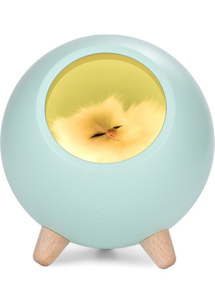 Kahverengi Yaratıcı LED Gece Lambası Sevimli Kedi Bluetooth Hoparlör Müzik Gece Lambası Şarj Edilebilir Dokunmatik Algılama Yatak Odası Başucu Besleme Lambası (Yurt Dışından)