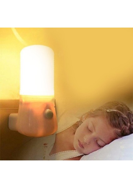 Beyaz Duvar Soket Besleme Işık LED Mini Gece Lambası Abd Plug Başucu Lambası Çocuklar Için Bebek Yatak Odası Ev Dekorasyon Lambası (Yurt Dışından) fiyatları