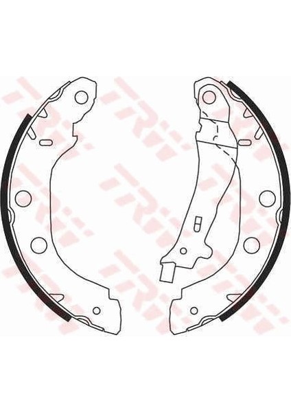 Arka Pabuç Balata Kng 1.2 1.5dci 1.6 1.9 97 05 Nıssan Prımera 1.6 1.8 2.0td 96-01 228X42 7701