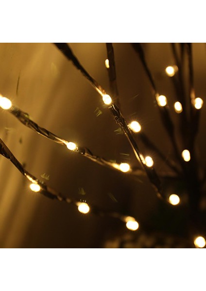 Çok Renkli 20 Ampuller LED Söğüt Ağacı Dalı Lamba Çiçek Gece Lambası Vazo Çiçek Işıkları Ev Noel Doğum Günü Partisi Bahçe Dekorasyon (Yurt Dışından)