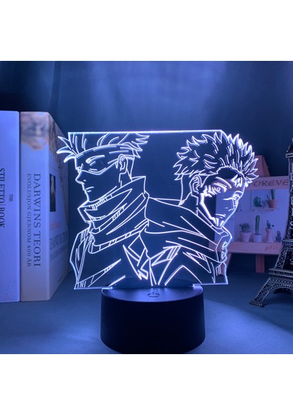 DM1070 Tarzı DM975 Anime Lamba Satoru Gojo Jujutsu Kaisen LED Gece Lambası Yuji Itadori Odası Deco Için Doğum Günü Hediyesi Jujutsu Kaisen Lamba Yuji Itadori (Yurt Dışından) fiyatları