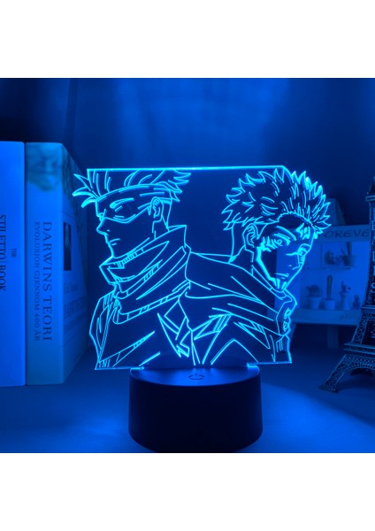 DM1070 Tarzı DM975 Anime Lamba Satoru Gojo Jujutsu Kaisen LED Gece Lambası Yuji Itadori Odası Deco Için Doğum Günü Hediyesi Jujutsu Kaisen Lamba Yuji Itadori (Yurt Dışından) fırsatları