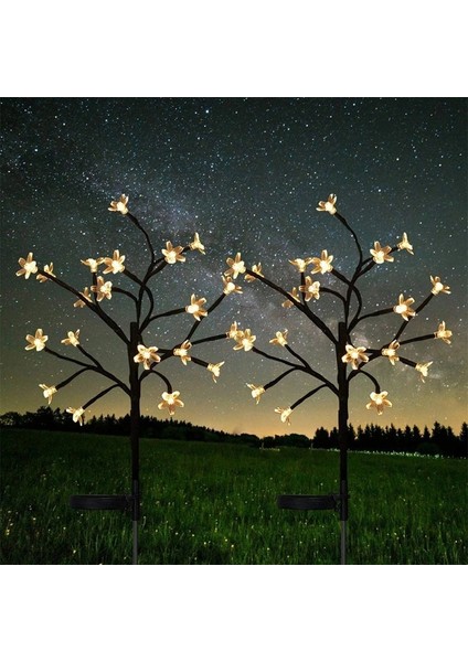 1 Adet Tarzı Renkli 20LED Solar Lamba Güneş Çelenk Işık Şeftali Çiçek Solar Lamba Güç LED Dize Peri Işıklar Bahçe Noel Dekor Açık Için (Yurt Dışından) fırsatları