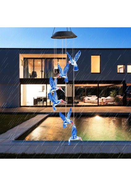 D Renk Değiştiren Güneş Rüzgar Ahenge LED Kristal Top Sinek Kuşu Işık Su Geçirmez Açık Rüzgar Ahenge Açık Hava Bahçe Dekorasyonu (Yurt Dışından) fırsatları