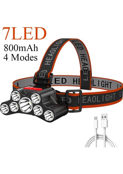 No.3 Boyutu Taşınabilir LED Far USB Şarj Edilebilir El Feneri Fener 4 Aydınlatma Modu Açık Kamp Bisiklet Çalışma Torch Su Geçirmez Lamba (Yurt Dışından) fiyatları