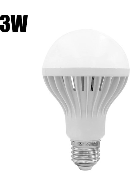 3W E27 LED Ampul Hareket Sensörü Akıllı Sesle Etkinleşen Işıklar 5W 10W 220V Kapalı Açık Yard Sundurma Garaj Bahçe Ev Aydınlatma (Yurt Dışından)