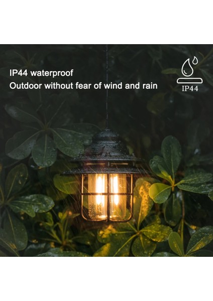 12W Mini Asılı USB Kamp Fener Su Geçirmez 2 Modu Asılı Fener Işıkları Bahçe Yard Veranda Ağacı Dekorasyon Için Açık Işık (Yurt Dışından) indirimleri