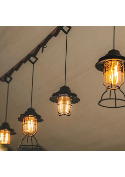 5W Mini Asılı USB Kamp Fener Su Geçirmez 2 Modu Asılı Fener Işıkları Bahçe Yard Veranda Ağacı Dekorasyon Için Açık Işık (Yurt Dışından) modelleri