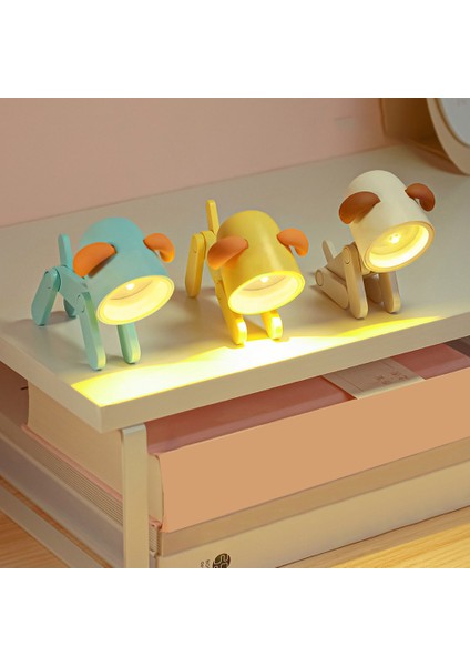 No.30 Boyutu Mini Karikatür Gece Lambası LED Masa Lambası Sevimli Evcil Köpek Geyik Şekli Gece Lambası Çocuklar Için Yatak Odası Dekoru Başucu Lambası Yılbaşı Hediyeleri (Yurt Dışından) fiyatları