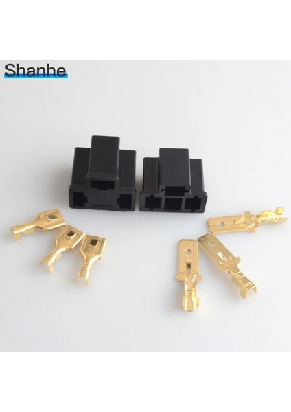 1kit H4 Araba Konnektör Fişi H4 Otomatik Tutucu Fiş Lamba Fişi Ampul Soketi Erkek + Dişi Için (Yurt Dışından) fırsatları