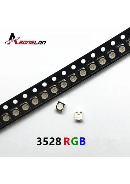 Rgb Power Top Smd Smt Plcc-2 LED Ortak Anot Kırmızı Yeşil Mavi Yeni Işık Yayan Diyotlar Rgb (Yurt Dışından) fiyatları