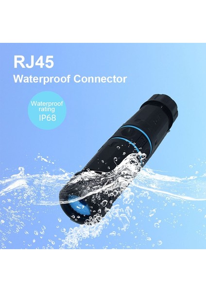 M23-CAT6A Stili Yxy Ağ RJ45 Konektörü IP68 Su Geçirmez CAT5ECAT6CAT6A M23 Kablo Ağ Ethernet Genişleticiler Dış Mekan Için RJ45 Panel Montajı (Yurt Dışından) indirimleri