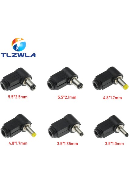 5,5x2,1 mm Stili 1 Adet Dc Fişi 90 Derece Dirsek 5.5* Dc Priz Kablo Tertibatı 5.5* Kaynak Teli Tipi (Yurt Dışından)