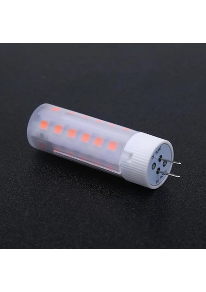 5 Adet G4 Titreşen Alev Yangın Etkisi LED Ampul Mısır Işık Retro Dekorasyon Lambası Yangın Titreşimsiz Yanan LED Ampul Dc 12 V Adet (Yurt Dışından)