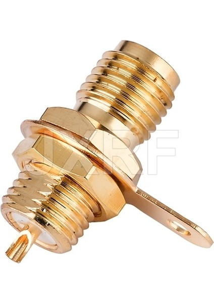 Jx Rf Konektörü Sma Dişi Rf Koaksiyel Adaptör Panel Montajı Somun Bölme Kolu Lehim Sonrası Jack Konnektörü (Yurt Dışından)