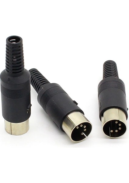 Plastik Saplı 3 Adet Grup Dın Erkek Fiş Kablo Konektörü (Yurt Dışından) fiyatları