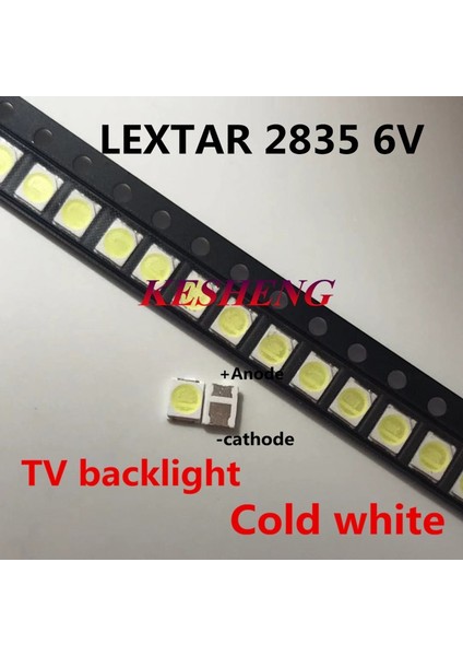 Orijinal Lextar V 2W Smd LED Onarım Tv Arkaplan Işığı Soğuk Beyaz LCD Arka Işık LED (Yurt Dışından)