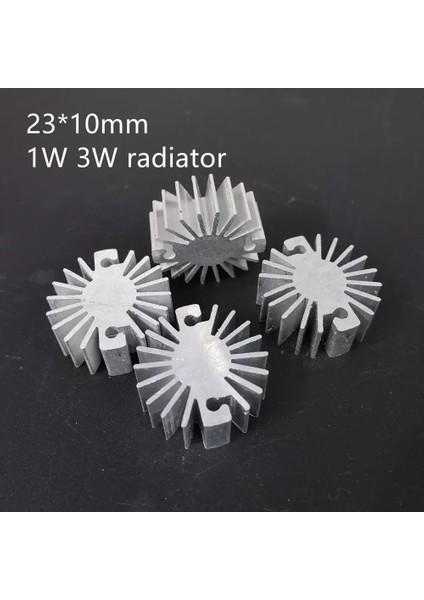 LED Isı Dağıtımı Veya Tek Yemek Dağıtımı Için 5pcs LED 23*w 3W Radyatör (Yurt Dışından)
