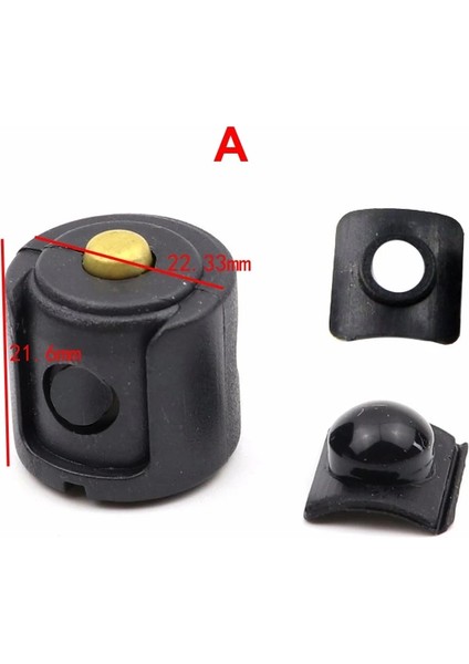 Ey Stil El Feneri Anahtarı Kuyruk Veya Orta Clicky Basma Düğmesi Q5 T6 L2 Xpl SST40 XHP50 LED 501B 502B C8 Şarj Edilebilir Torch Dıy Parçaları (Yurt Dışından)