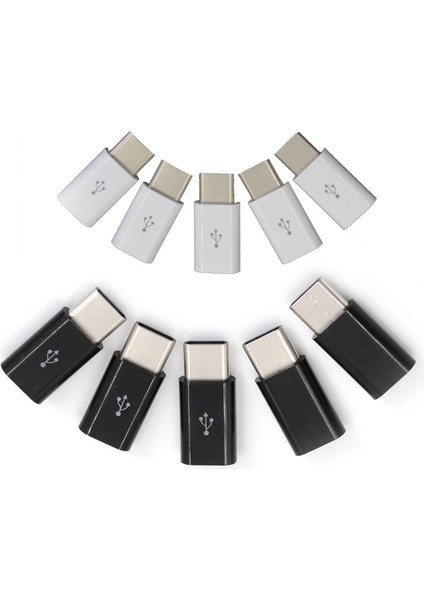 Beyaz Stil Lot USB 3.1 Tip-C Erkek Konnektörden Mikro Usb'ye 2. Dişi Veri Adaptörü Dönüştürücü USB Tip C Adaptörler (Yurt Dışından) fırsatları