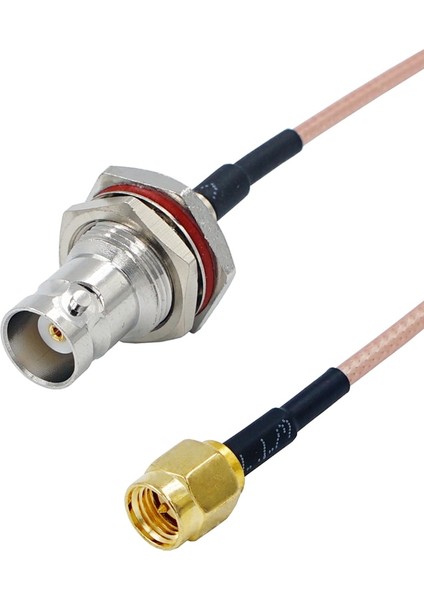 No.7 Tarzı 30CM Kablo Sma Erkek Fiş Bnc Erkek Düz Konnektör Kablosu RG316 Rf Jumper Pigtail Erkek - Dişi Dik Açılı Rf Koaksiyel (Yurt Dışından)