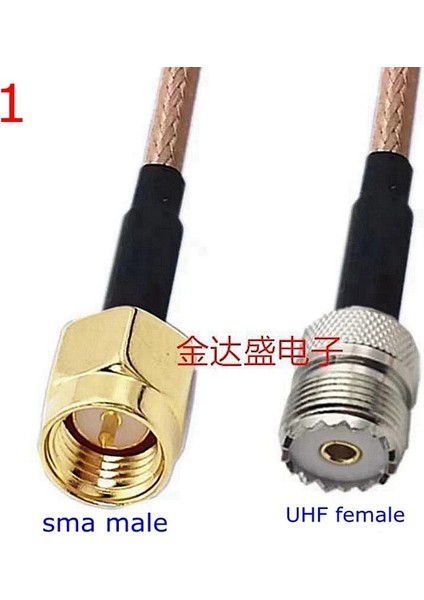 TYPE14-1PCS Tarzı 1 Milyon RG316 PL259 SO239 PL-259 SO-239 Uhf Sma Erkek Dişi Uzatma Konnektörü SL16 Uhf Sma Sıkma Rggtai Düşük Kayıp Kablo (Yurt Dışından)