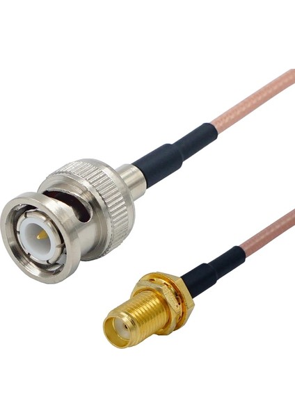No.3 Tarzı 20 Santimetre Kablo Sma Erkek Fiş Bnc Erkek Düz Konnektör Kablosu RG316 Rf Jumper Pigtail Erkek - Dişi Dik Açılı Rf Koaksiyel (Yurt Dışından)