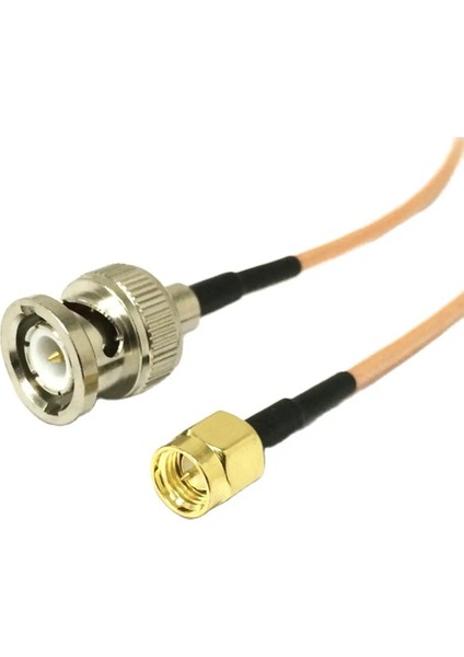 Smaj-Bncj Stili 15CM Sma Erkek Dişi Somun - Bnc Fiş Jakı Pigtail Kablo Adaptörü Rgmcmcmcm (Yurt Dışından)