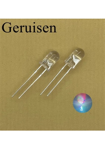 100PCS Tarzı Ir Adet Lot Şeffaf Yuvarlak 5mm Süper Parlak Su Berrak Yeşil Kırmızı Beyaz Sarı Mavi Işık LED Ampuller Yayan Diyot F5 Yavaş (Yurt Dışından) indirimleri