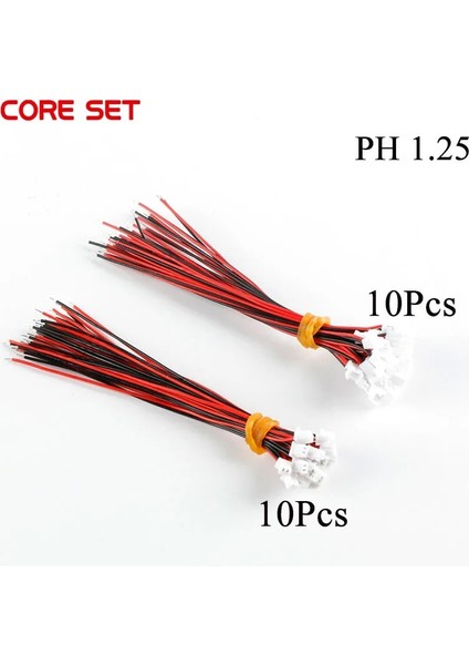 10PAIR Mikro Jst Ph Pın Erkek Dişi Fiş Konnektörü, Tel Kablolar Awg (Yurt Dışından)