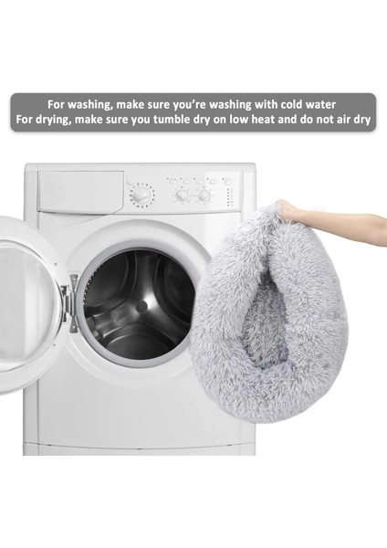 Gd-17-Cyan Stili 60CM Yeni Uzun Peluş Köpek Yatağı Büyük Köpekler Yatak Ev Pet Yuvarlak Yastık Yatak Sıcak Pet Aksesuarları Ev Yıkanabilir Köpek Yumuşak Çekyat (Yurt Dışından) indirimleri