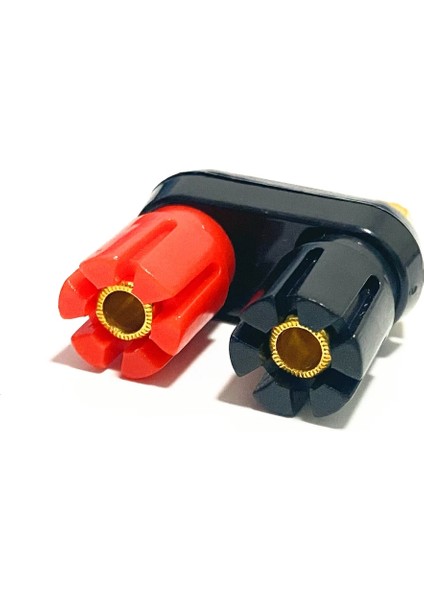 1 Adet Muz Fiş Çift Terminalleri Kırmızı Siyah Konnektör Amplifikatör Terminali Bağlama Sonrası Muz Hoparlör Fişi Jakı (Yurt Dışından) modelleri