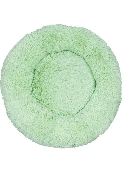 Açık Yeşil Tarzı 50CM Peluş Küçük Köpek Yatağı Köpek Kumu Kittenpuppy Yastık Sakinleştirici Yataklar Yuvarlak Kulübesi Bulldog Mat Pet Köpekler Yatak Pet Ürün Aksesuarları (Yurt Dışından)