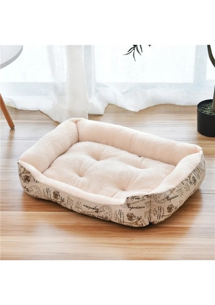 Sarı Stil 60X45 cm cm Pet Köpek Yatağı Yavru Yastık Kulübesi Kedi Yavrusu Için Artı Boyutu Yumuşak Yuva Köpek Sepetleri Küçük Büyük Köpek Için Yumuşak Kanepe Hayvanlar Ped (Yurt Dışından) fırsatları
