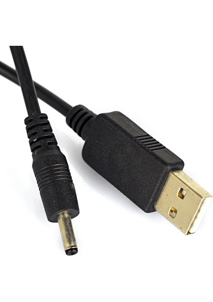 Boruit USB V Dc Jack Güç Kablosu Şarj Cihazı LED Far Baş Feneri Far El Feneri USB Gülümseme (Yurt Dışından) modelleri