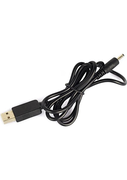 Boruit USB V Dc Jack Güç Kablosu Şarj Cihazı LED Far Baş Feneri Far El Feneri USB Gülümseme (Yurt Dışından) fırsatları