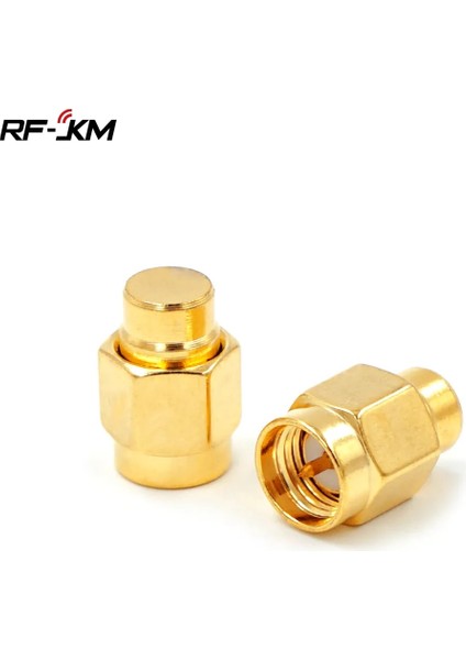 W 6 Ghz 50 Ohm Sma Erkek Rf Koaksiyel Sonlandırma Kukla Yük Altın Kaplama Kapak Konnektörleri Aksesuarları (Yurt Dışından)