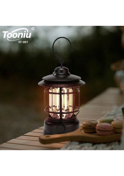 YEŞIL-2600MAH Şarj Edilebilir Fener Kamp Çadırı Seyahat El Feneri Dış Aydınlatma Lamba Ekipmanları Taşınabilir Işıklar Destek Karartma (Yurt Dışından) fiyatları