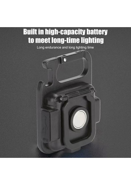 1 Adet Tarzı 4 Adet Mını LED Anahtarlık El Feneri USB Şarj Edilebilir Çalışma Işığı Açık Acil Durum Uyarı Işığı Küçük Tirbuşon Kamp Işık (Yurt Dışından) modelleri