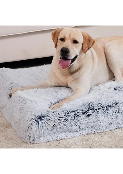 Gradyan Gri Stili 50X40X5CM Uzun Peluş Köpek Yatağı Pet Battaniye Yumuşak Polar Kedi Yastık Köpek Chihuahua Kanepe Mat Pad Küçük Büyük Köpekler Için Sıcak Yataklar Merdiven Kanepe (Yurt Dışından) fırsatları