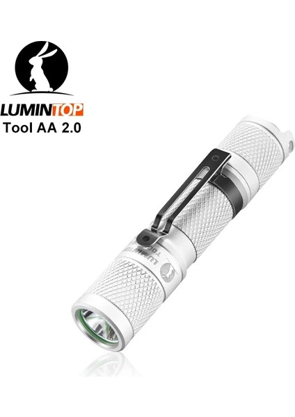 Beyaz El Feneri Aa El Feneri Lumintop Aracı Aa Mini Edc El Feneri 650 Lüme Metre Hafızalı Cep Feneri (Yurt Dışından)