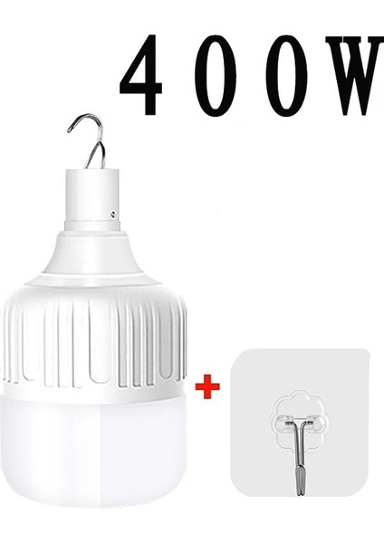 400W 500W Kamp Işık USB Şarj Edilebilir LED Işık Acil Durum Ampul Çadır Aydınlatma Kamp Ekipmanları Ampul Taşınabilir Fenerler (Yurt Dışından)