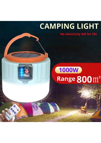 6W Mah Şarj Edilebilir LED Kamp Işığı Güneş Enerjili Açık El Feneri Taşınabilir Fener Gece Acil Durum Ampulü Çalışma Onarım Aydınlatma Barbekü (Yurt Dışından) indirimleri