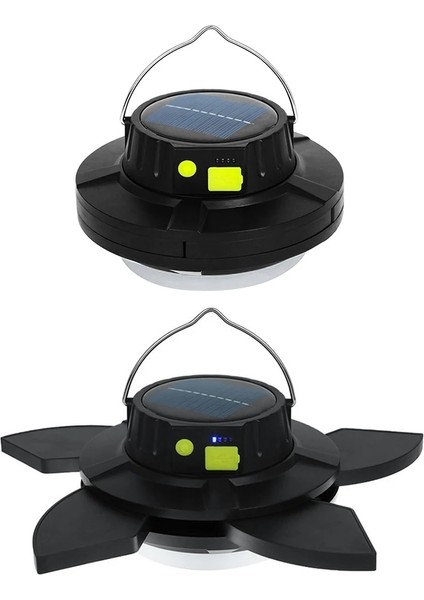 No.2 Boyutu LED Kamp Lambası Çok Amaçlı USB Solar Şarj Kamp Lanterlm Seyahat Gezileri Için Güç Göstergesi Araba Tamiri (Yurt Dışından) fiyatları