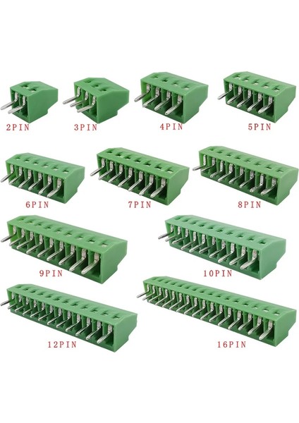 7pin Tarzı 5 Adet Kf Pcb Mrew Kf Telleri Için Terminal Blokları Konnektörü.terminal (Yurt Dışından)