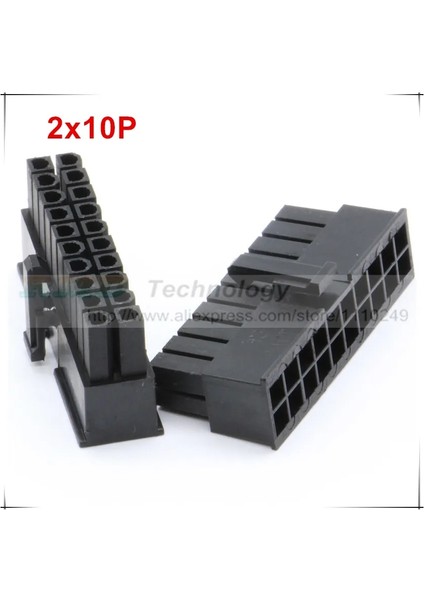 2X10P Tarzı Lot R Siyah Pcbilgisayar Graard Pcı-E Gücü Için Otomotiv Kablo Demeti Konnektörü Erkek (Yurt Dışından)