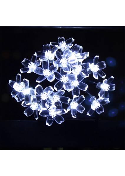 1.5M10LED Tarzı Çok Renkli Kiraz Çiçeği Çiçek Çelenk Lamba Batteryusb Kumandalı LED Dize Peri Işıklar Kristal Çiçekler Kapalı Düğün Noel Dekorları (Yurt Dışından)