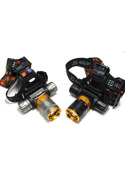 Siyah Stil C 4000 Lümen -T6 Spearfishing Dalış Kafası Lambası Su Geçirmez Far LED Aydınlatma LED Far Torch + 1 * Pil + Acşarj (Yurt Dışından) modelleri